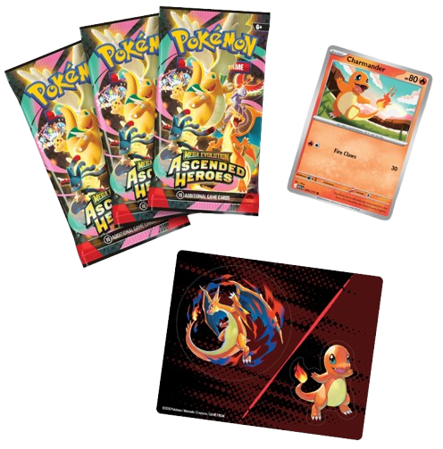 Pokémon TCG Ascended Heroes: Charmander Tech Sticker Collection