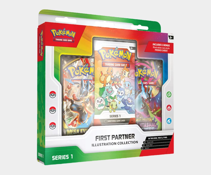 Pokémon First Partner Series 1 Illustration Collection