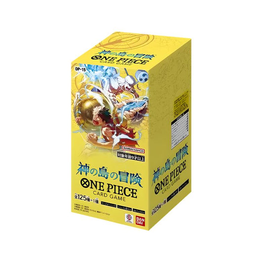 One Piece OP-15 Adventure on Kami’s Island Booster Box – Japanese