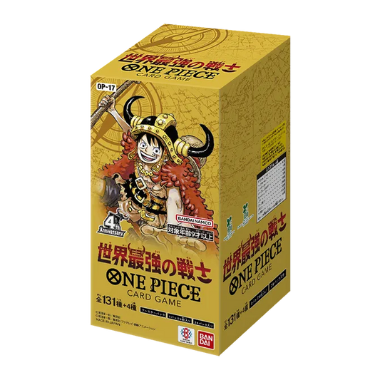 One Piece Card Game -OP17- The World’s Strongest Warriors Display [JP]